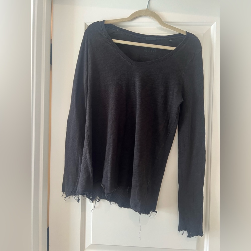 Black Long sleeve ATM t-shirt